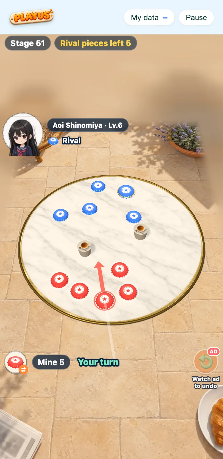 Alkkagi screenshot 2