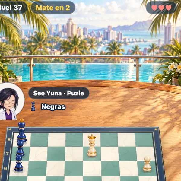 Cómo jugar a Ajedrez de la Plaza, paso 6: Un error cuesta un corazón