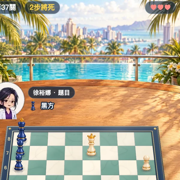 廣場西洋棋玩法第 6 步 — 走錯扣一顆心